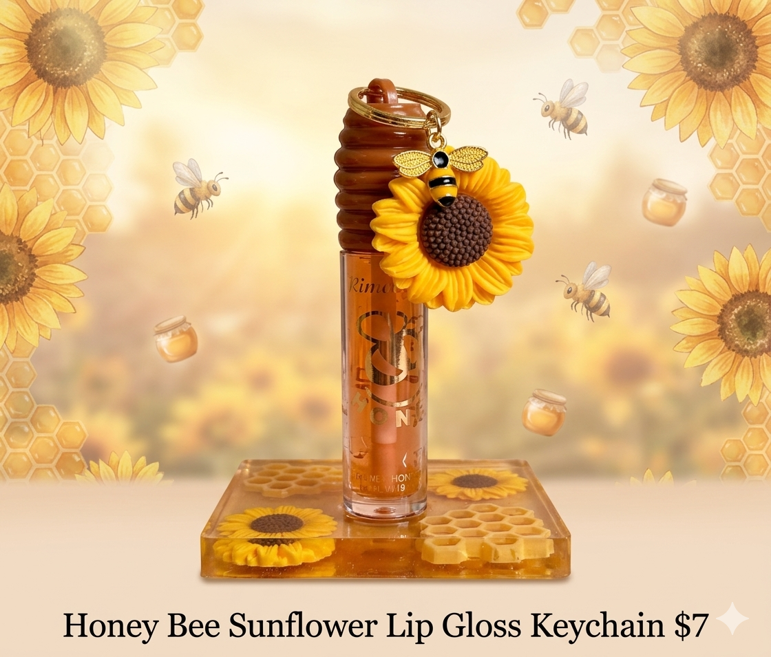 Lip Gloss Keychain