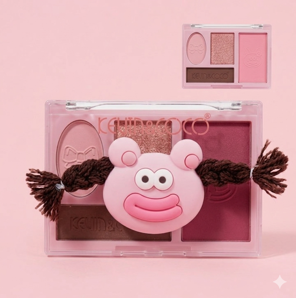 KEVIN & COCO _Twisty Braids Eye Shadow Palette
