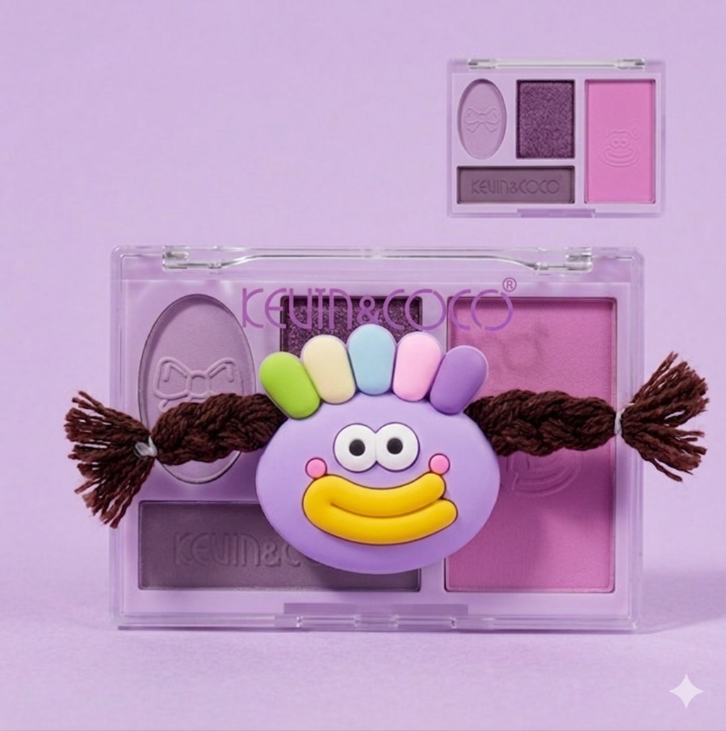 KEVIN & COCO _Twisty Braids Eye Shadow Palette