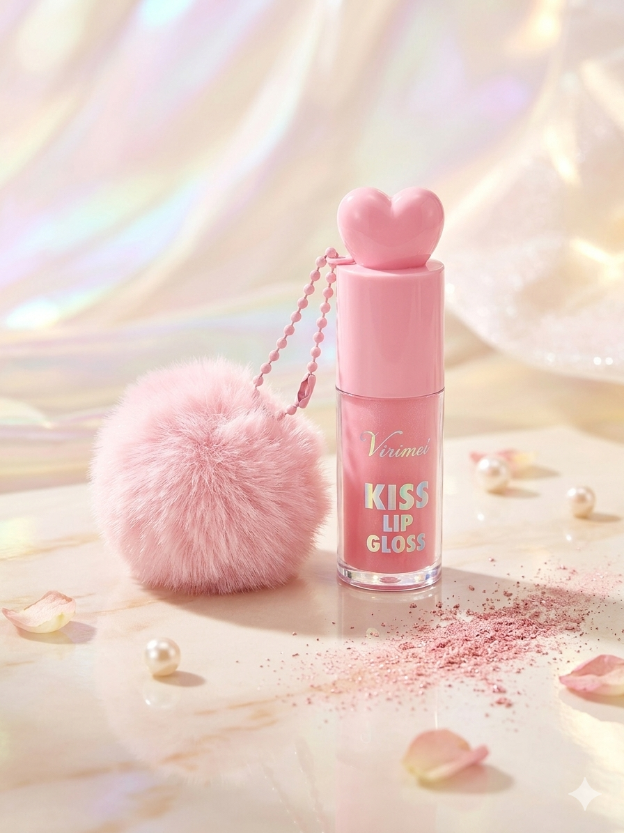LIP-GLOSS-POMPOM